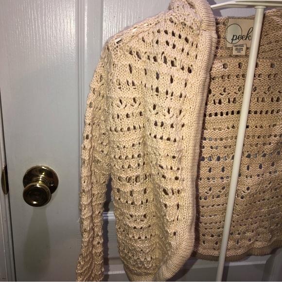 Peek Girls’ Long Sleeve Open Cardigan size 4/5- $13 - Picture 2 of 5